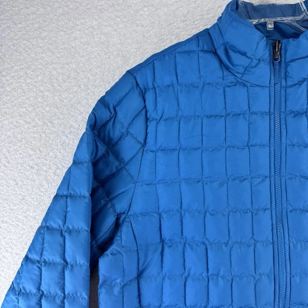 The North Face Thermoball Insulated Puffer Jacket Mens XL Digital Steel Blue